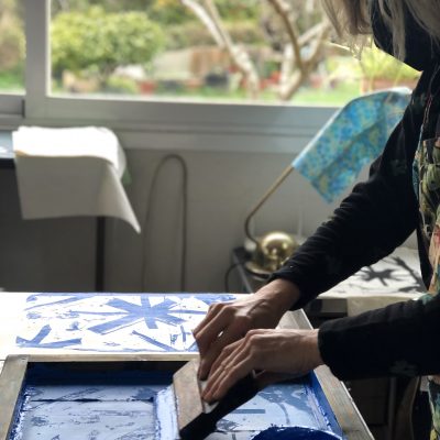 Mi colección de bolsos artesanos serigrafiados